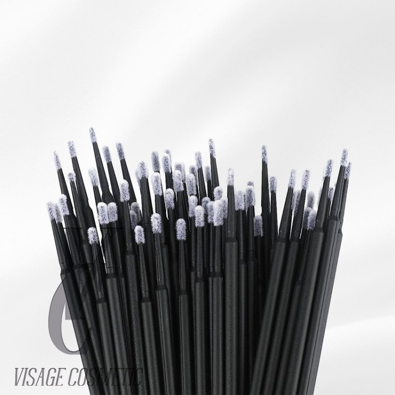 Microbürsten Schwarz 100 Stk.